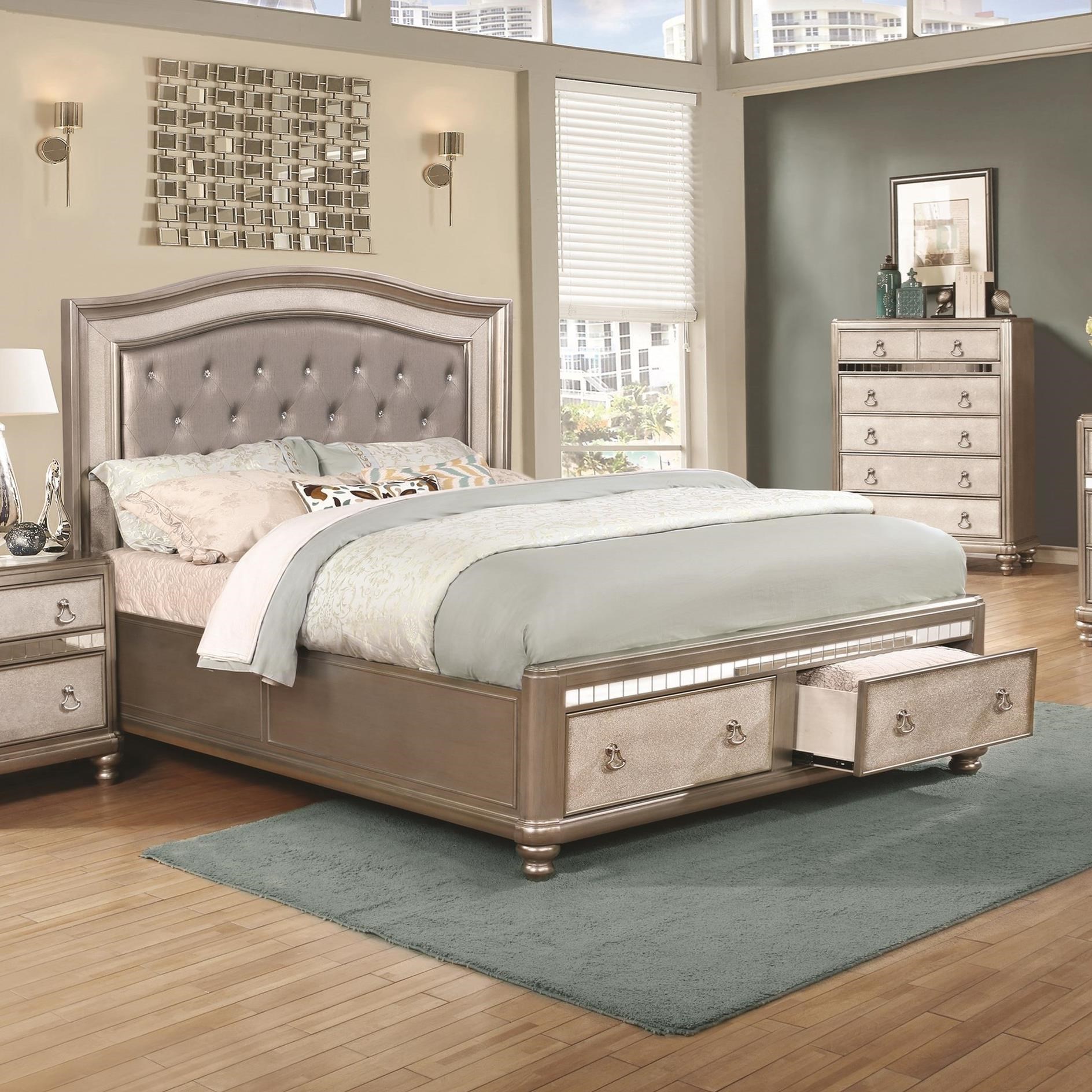 Fenbrook online upholstered bed
